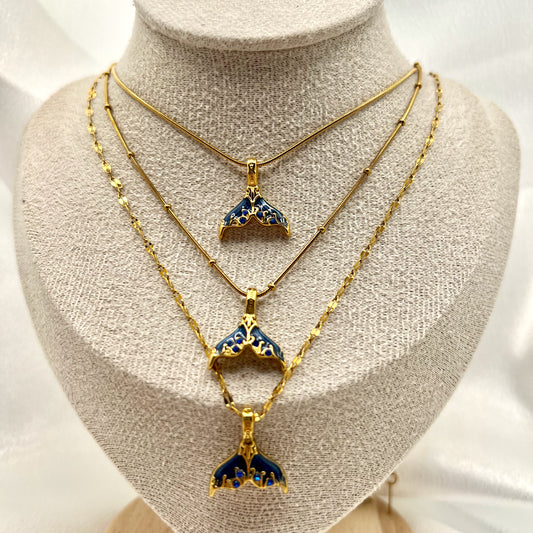 Azura Mermaid Tail Necklace
