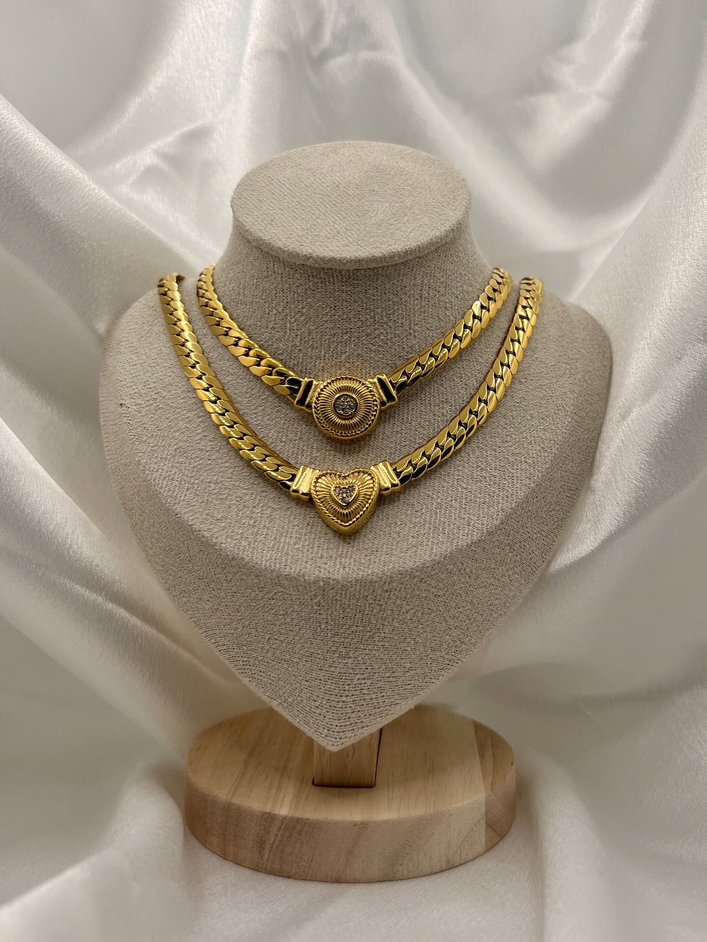 Althea Medallion Necklace