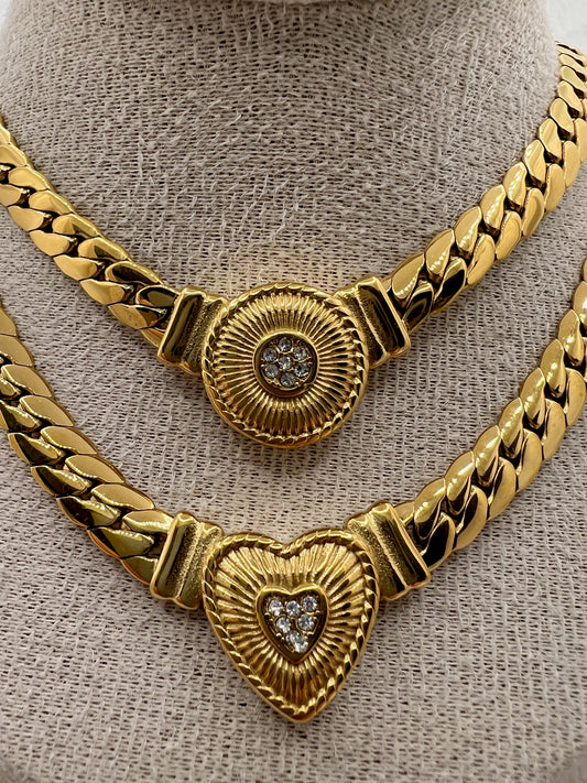 Althea Medallion Necklace