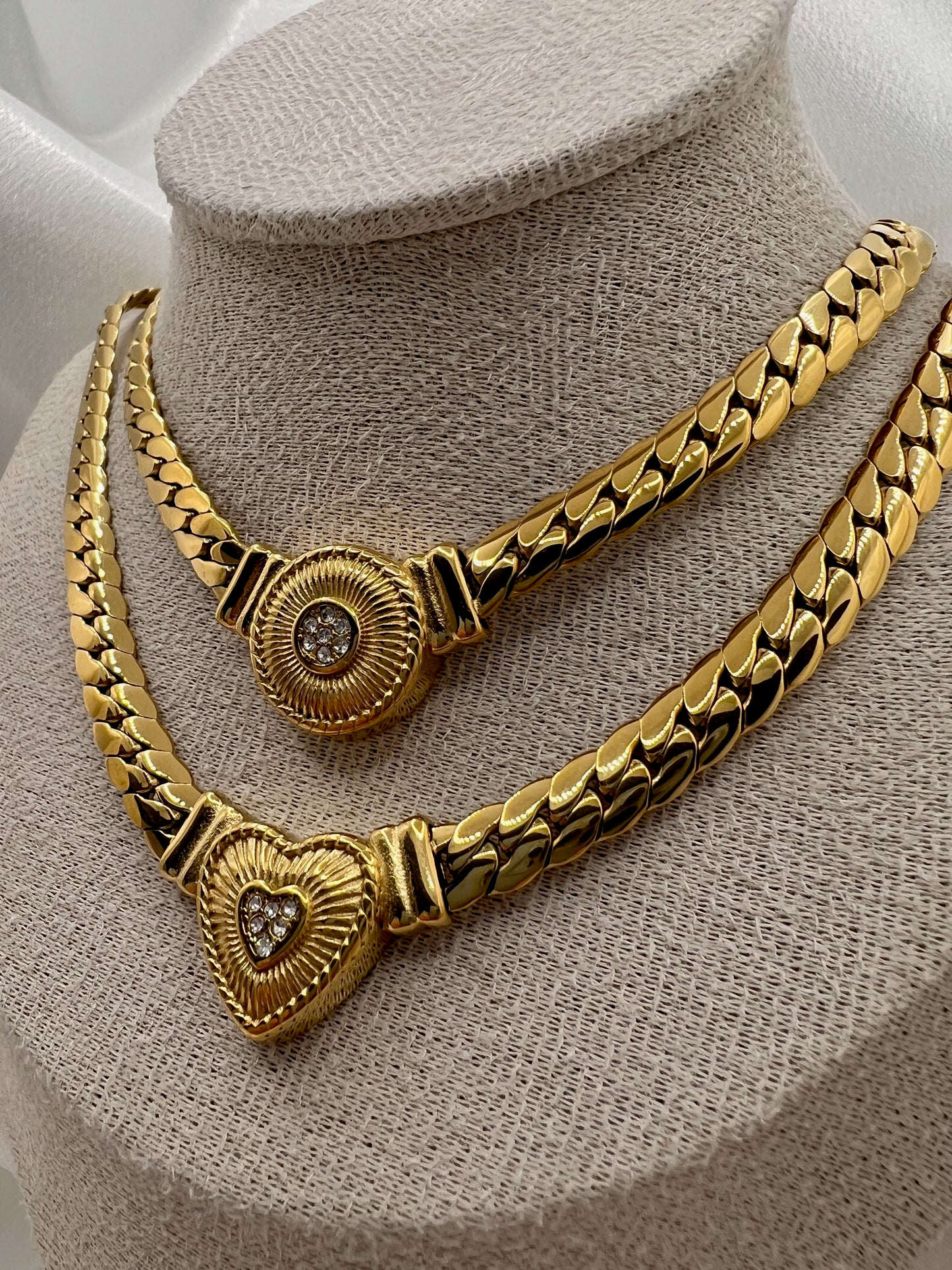 Althea Medallion Necklace