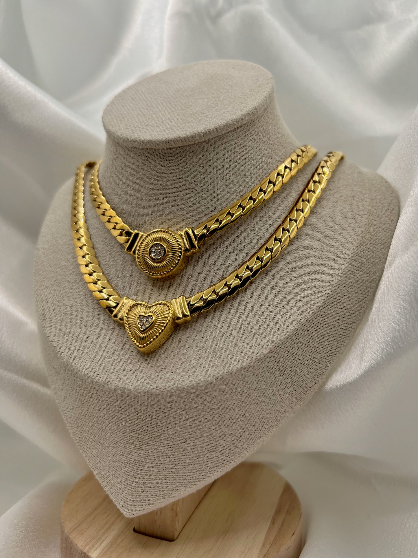 Althea Medallion Necklace