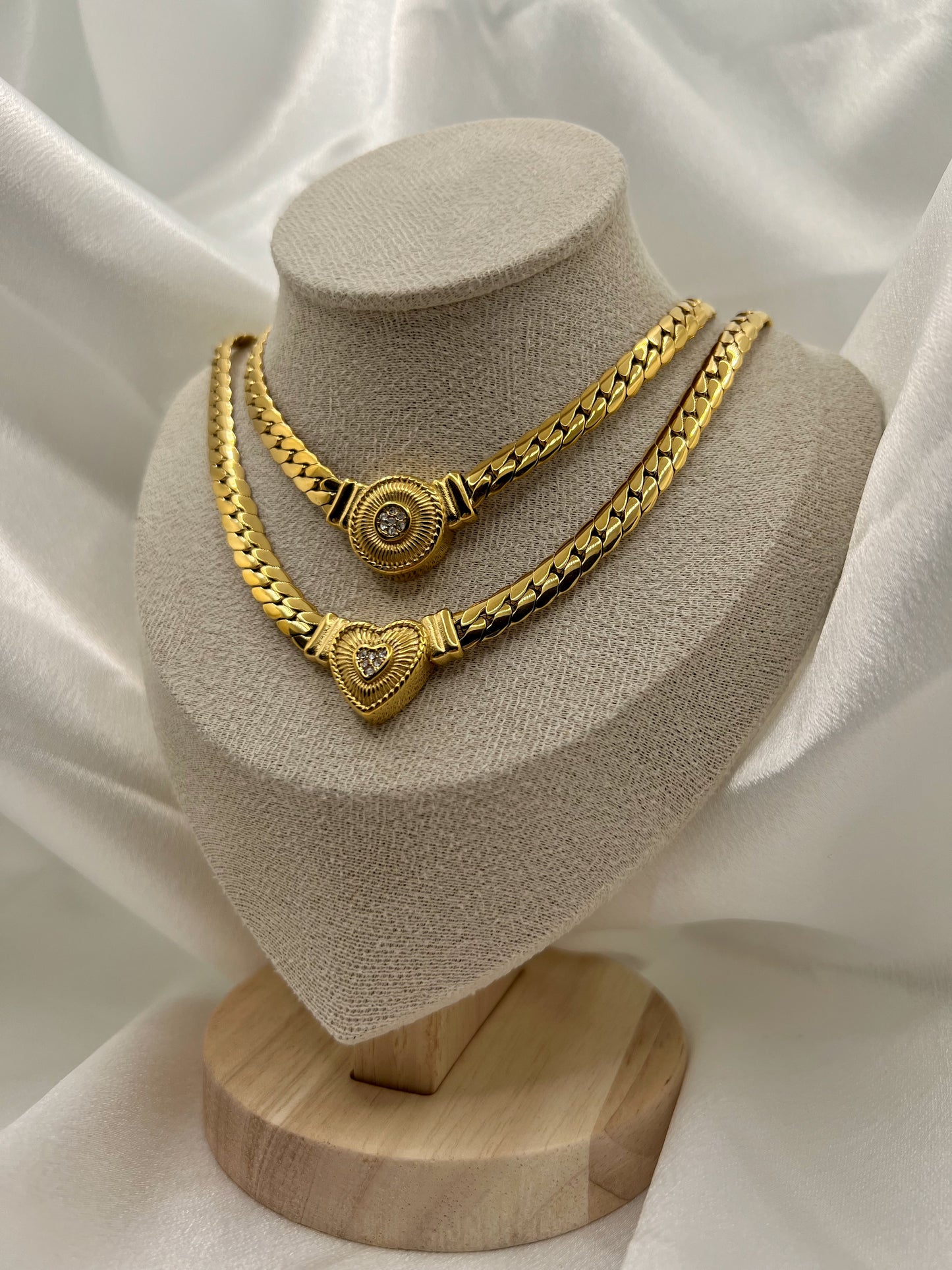 Althea Medallion Necklace