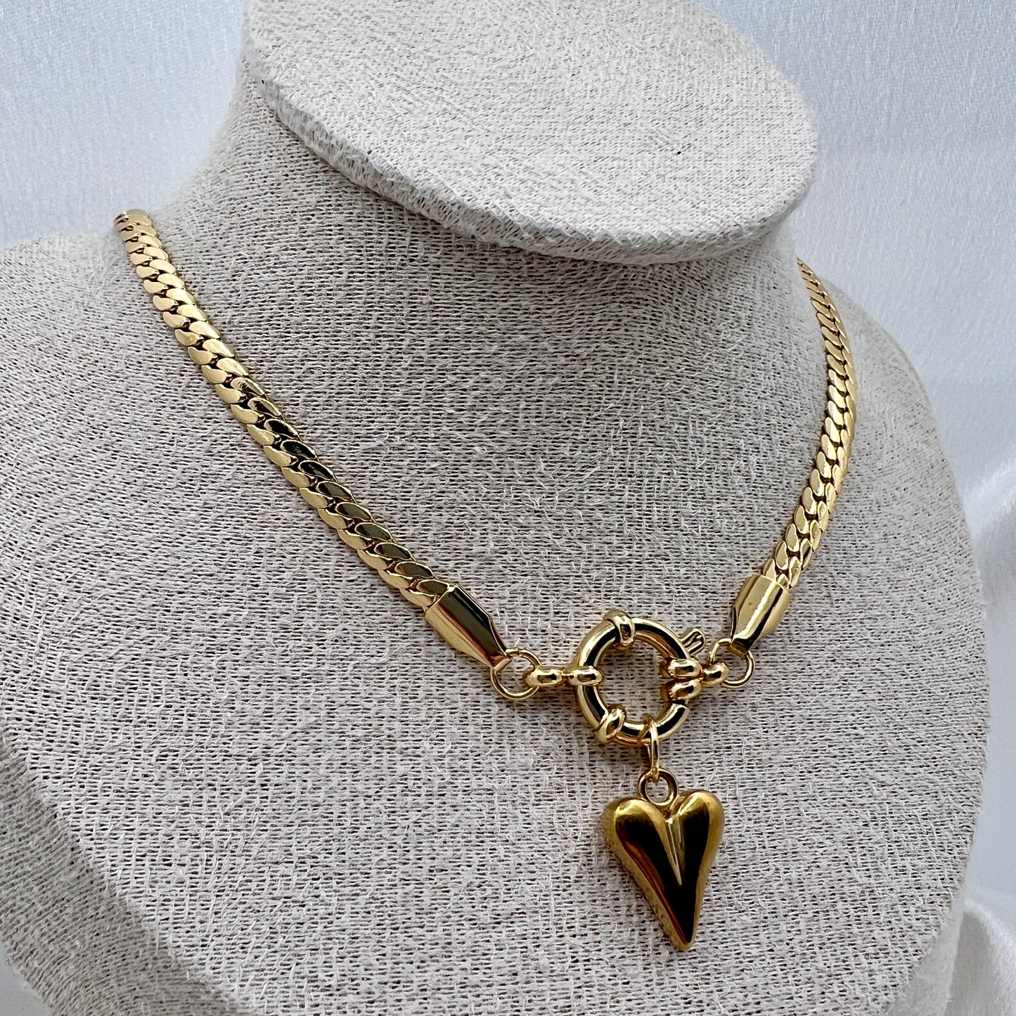 Amora Bold Heart Necklace