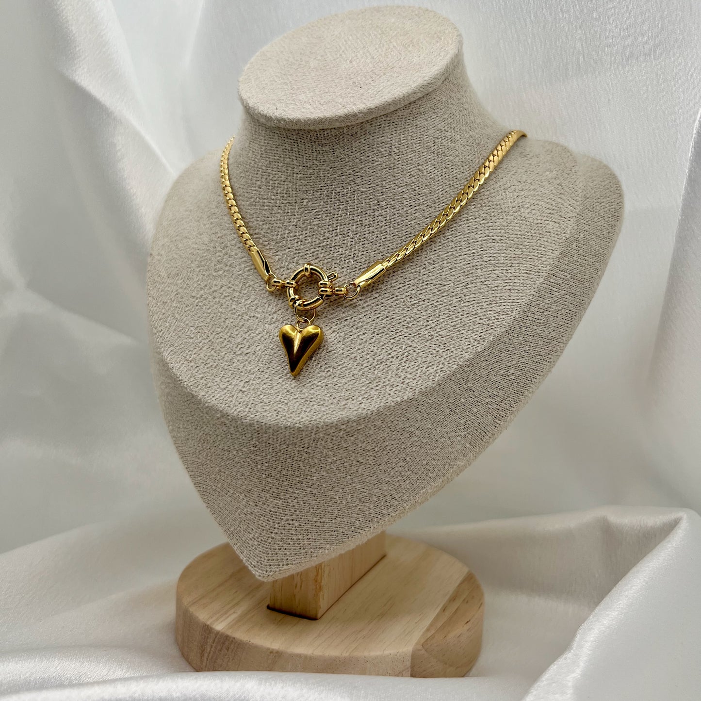 Amora Bold Heart Necklace