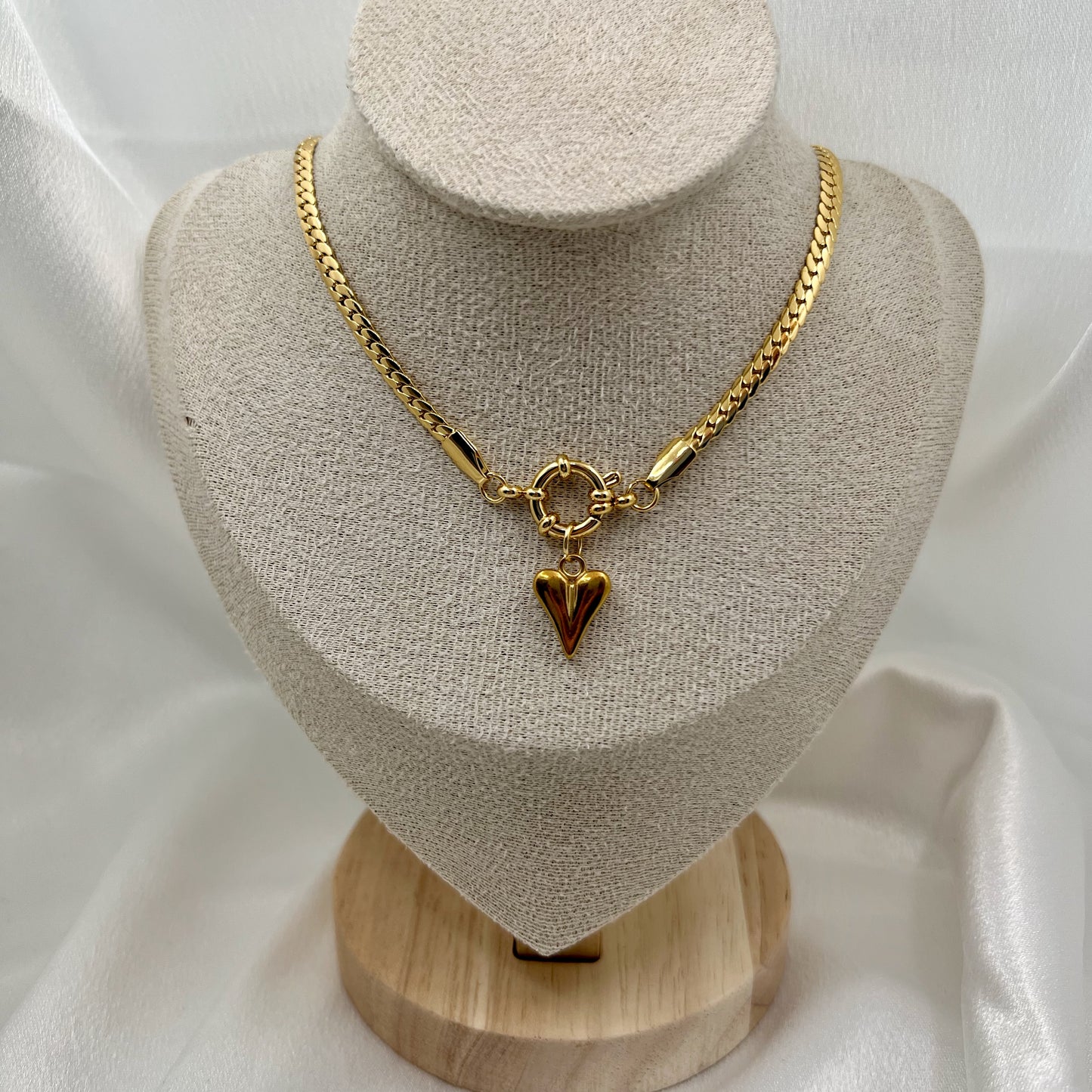 Amora Bold Heart Necklace
