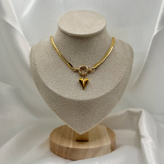Amora Bold Heart Necklace