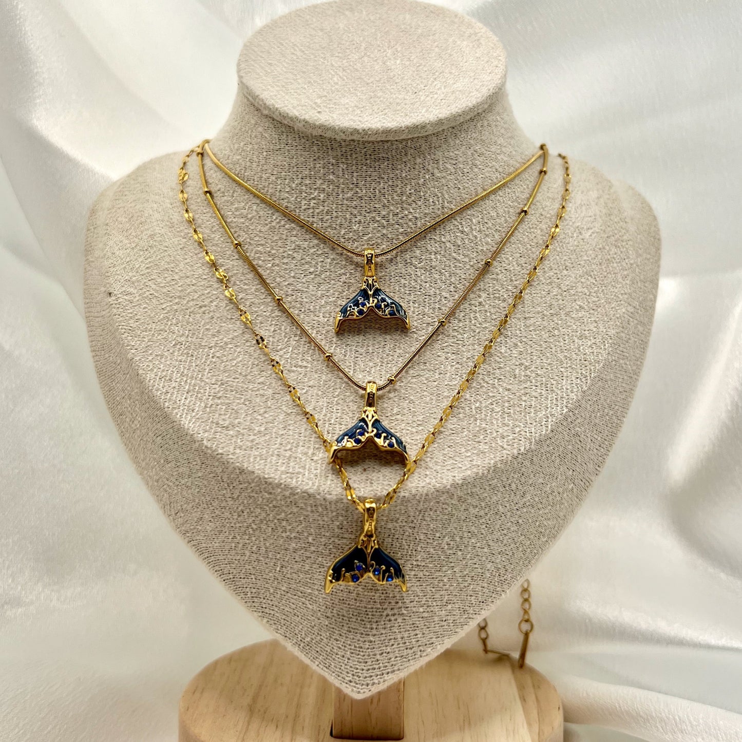 Azura Mermaid Tail Necklace