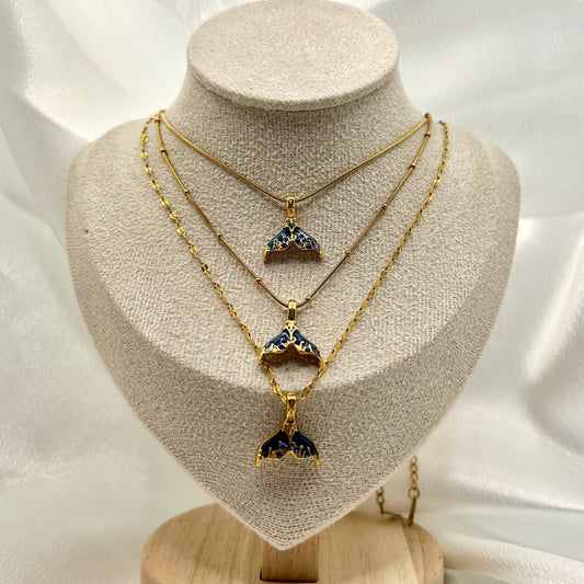 Azura Mermaid Tail Necklace