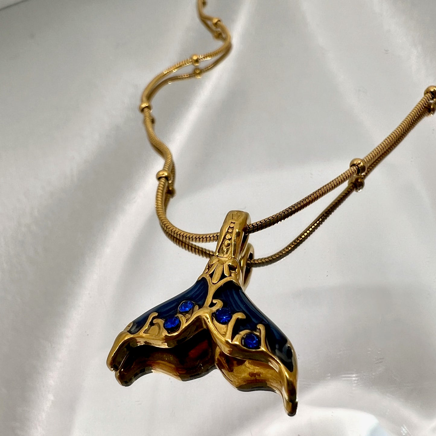 Azura Mermaid Tail Necklace