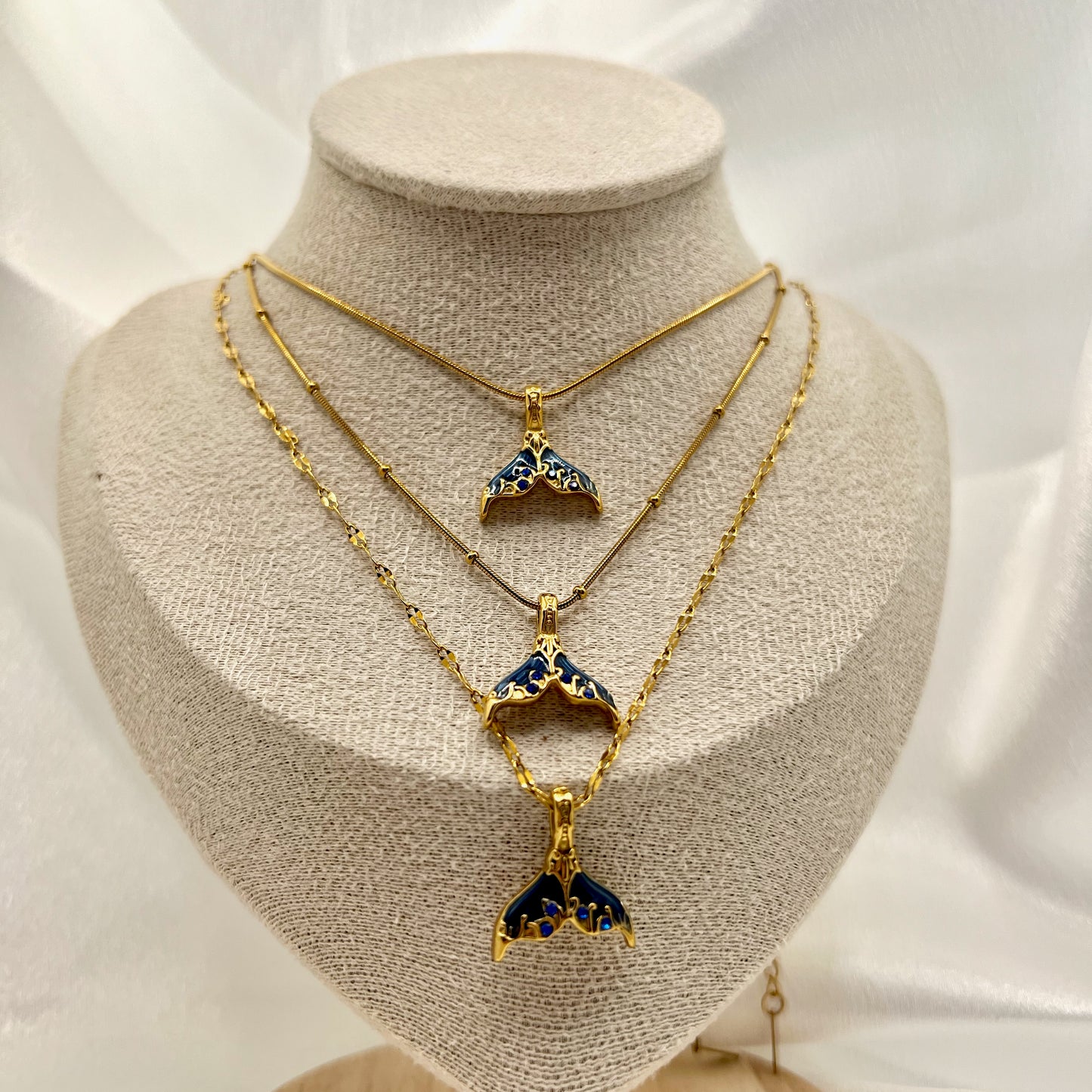 Azura Mermaid Tail Necklace