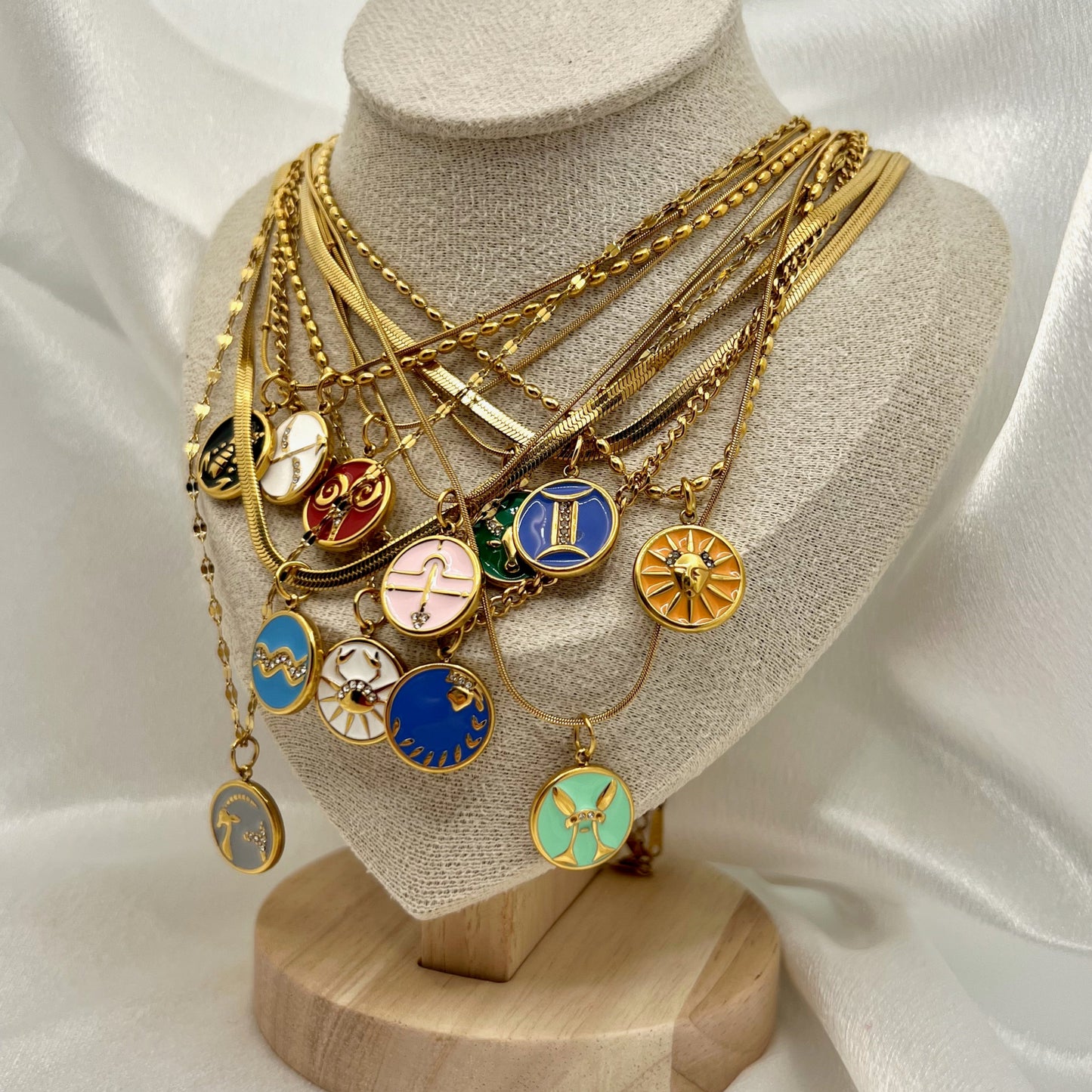 Celeste Zodiac Necklace