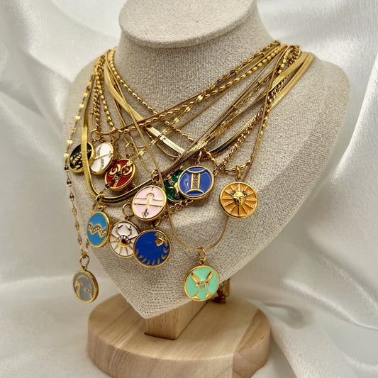 Celeste Zodiac Necklace