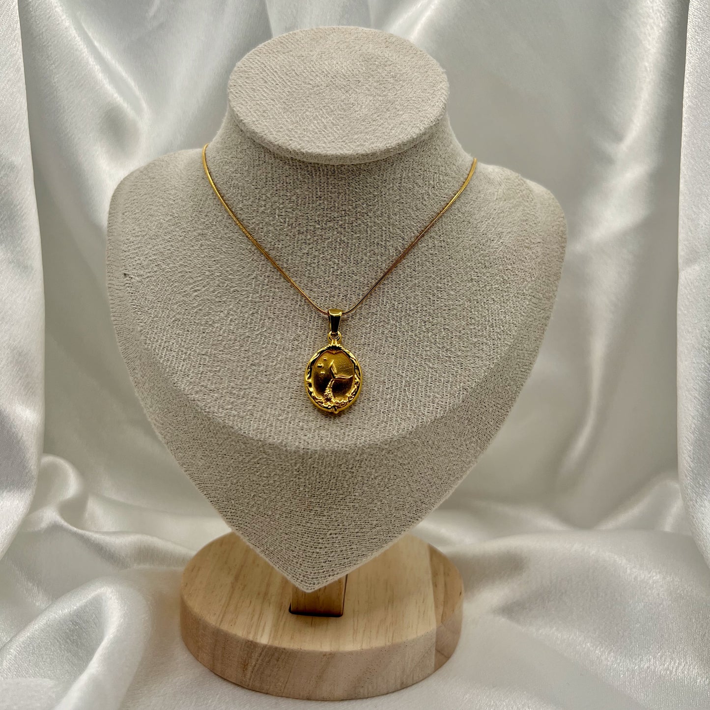 Sirena Reversible Mermaid Necklace