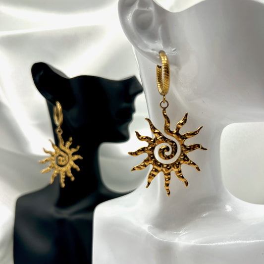 Solara Sunburst Earrings