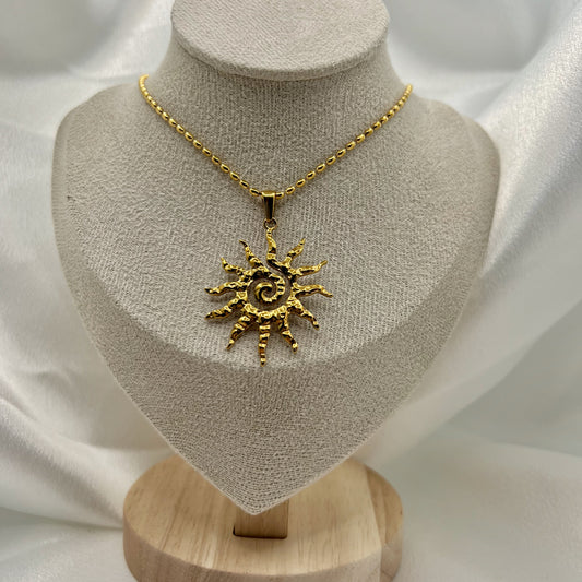 Solara Sunburst Necklace